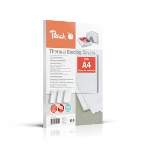 Peach  Thermobindemappe A4 | für 40 Blätter | 20 Stück | weiss | PBT304-01 