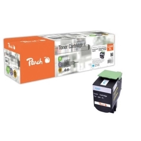 Lexmark X 548 DE 110996 Peach Tonermodul cyan kompatibel zu Hersteller ID C540H2CG